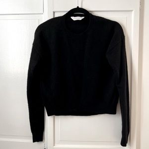 Everlane Cashmere Cropped Crew sz S